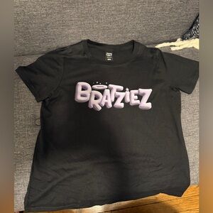 Bratzies Doll Tshirt Black Size S